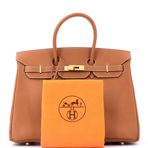 Birkin 35 Gold Epsom Leather with Gold Hardware