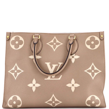 OnTheGo Tote Bicolor Monogram Empreinte Giant MM