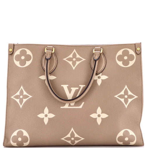 OnTheGo Tote Bicolor Monogram Empreinte Giant MM