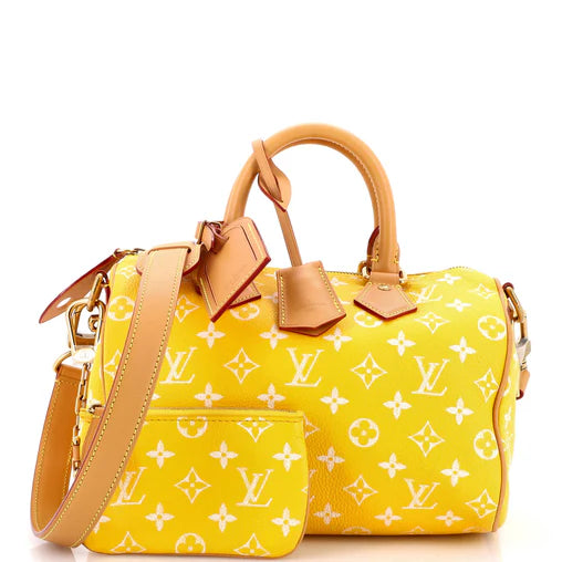 Speedy P9 Bandouliere Bag Monogram Leather 25