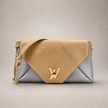 Love Note Chain Clutch Leather