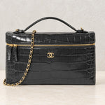 CC GHW Vanity Case 2 Way Chain Shoulder Bag