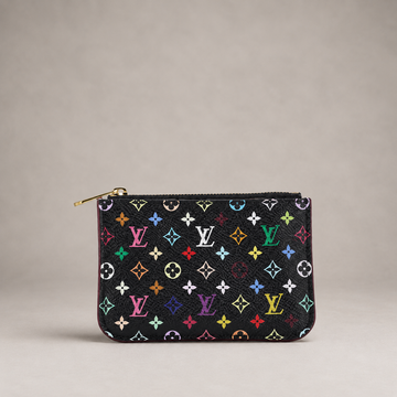 Key Pouch NM Monogram Multicolor (Black)