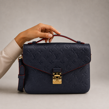 Pochette Metis Monogram Empreinte Leather (Blue)