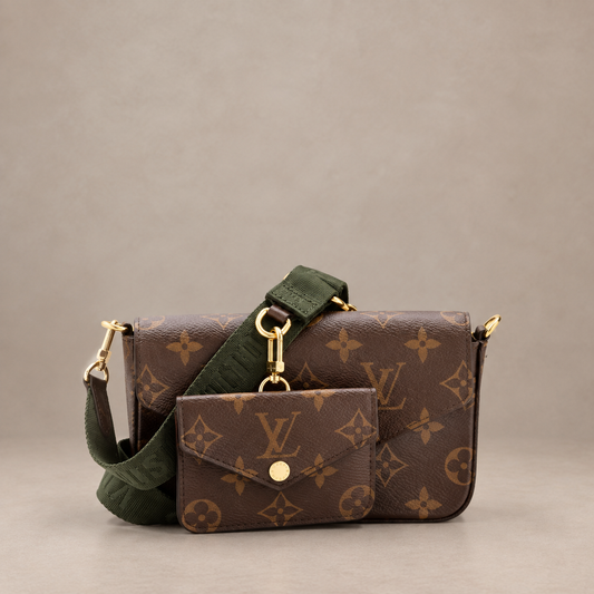 Félicie Strap & Go Monogram Canvas