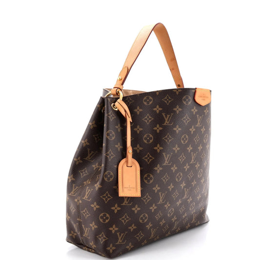 Graceful Handbag Monogram Canvas MM
